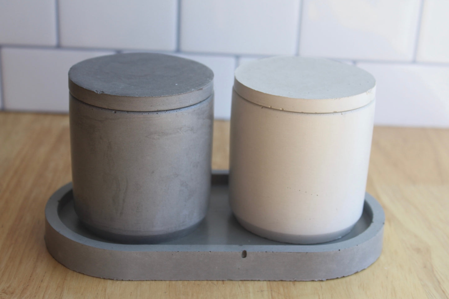 Salt and pepper pinch pots