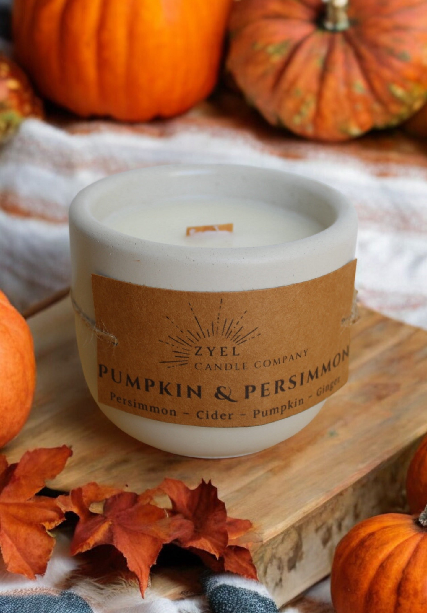 Pumpkin & persimmon candle