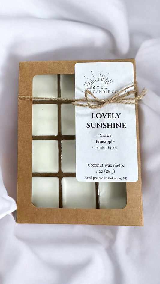 Lovely sunshine wax melts