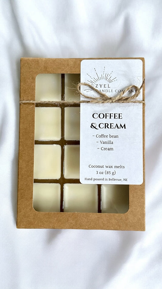 Coffee & cream wax melts