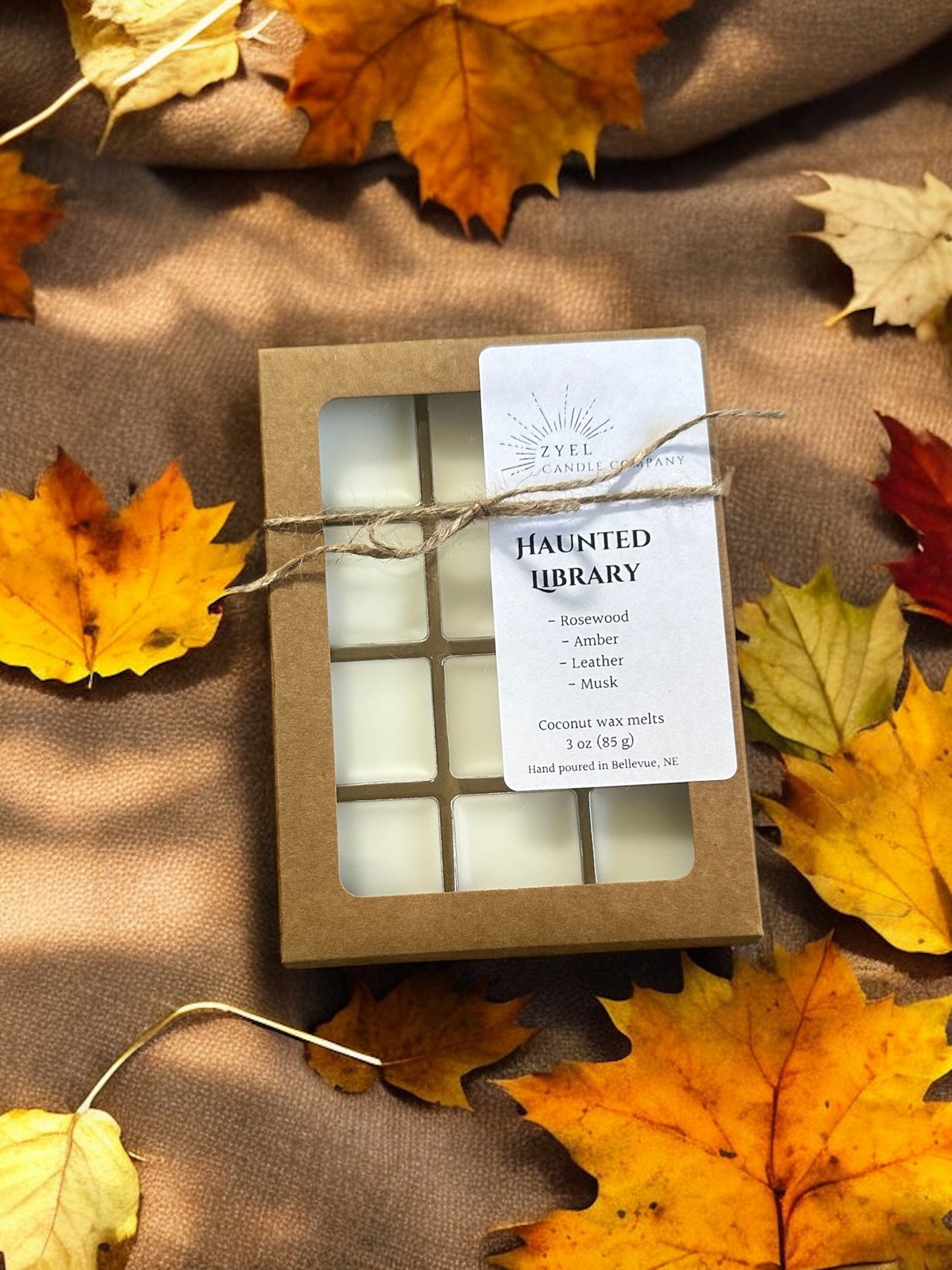 Haunted library wax melts